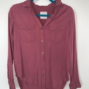 M Mudd Dusty Rose Flannel